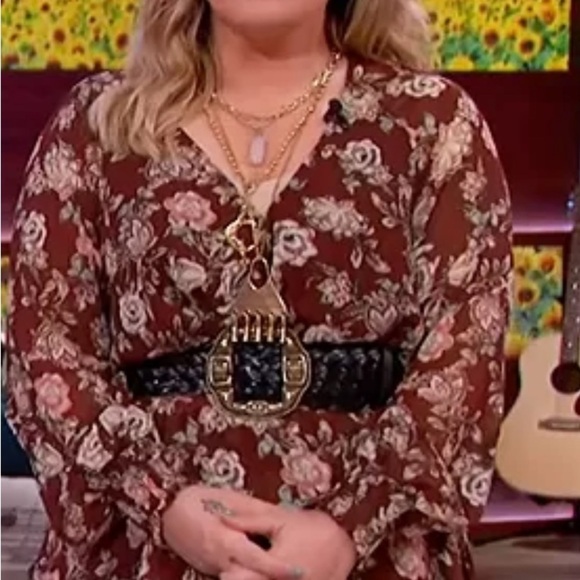 ASTR the label Scarlet Long Sleeve Minidress S. Worn by Kelly Clarkson on tv - Picture 8 of 9